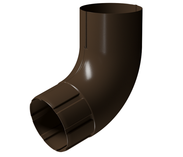 Колено 72° D90 Döcke STAL PREMIUM Каштан, (RAL 8017) купить в Чехове