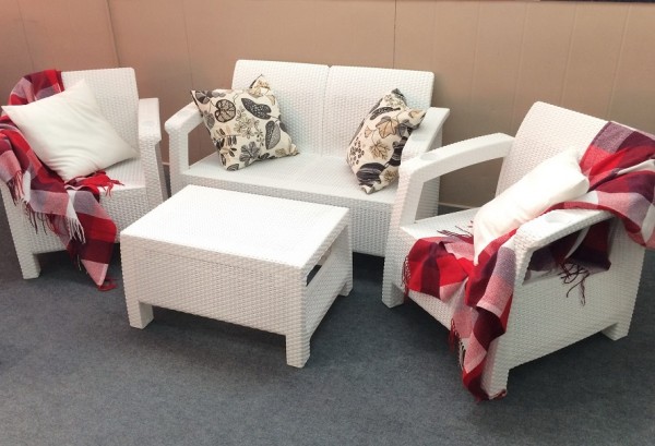 Комплект Yalta Terrace Set белый купить в Чехове