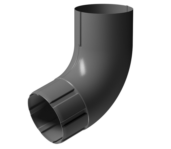 Колено 72° D90 Döcke STAL PREMIUM Графит, (RAL 7024) купить в Чехове
