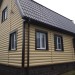 Сайдинг "blockhouse" под бревно, Престиж ВН-01, золотистый купить в Чехове