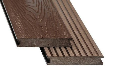 Террасная доска из ДПК ECODECKING Premium Коричневый купить в Чехове