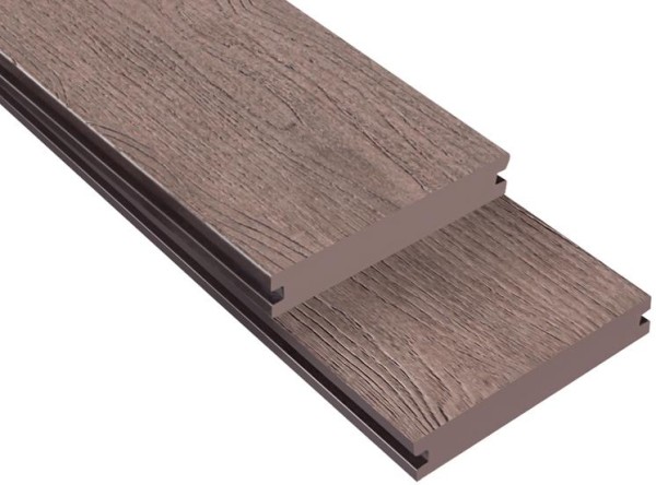Террасная доска ДПК Outdoor 3D полнотелая NEVADA/CALIFORNIA BROWN коричневая микс купить в Чехове