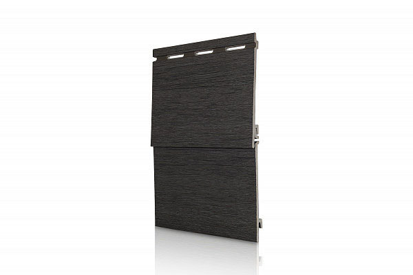Вспененный сайдинг VOX KERRAFRONT WOOD DESIGN графит купить в Чехове