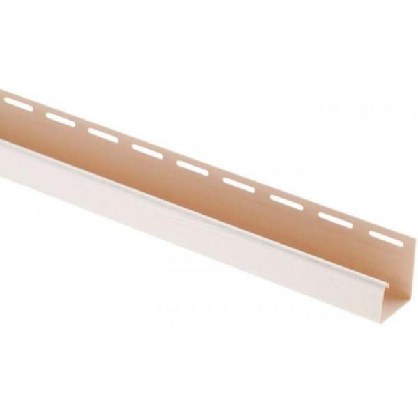 J-профиль Люкс Крашенный, T-15, ВН, Белый купить в Чехове