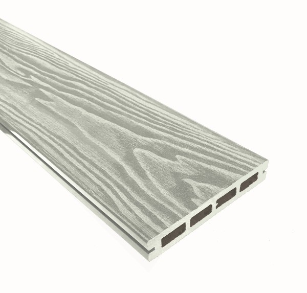 Террасная доска из ДПК Terrapol Смарт 3D Пустотелая с пазом Дуб беленый купить в Чехове