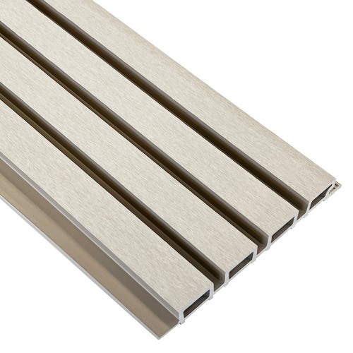 Фасадная реечная панель EasyDecking Wood-X 219х26 Бежевый купить в Чехове