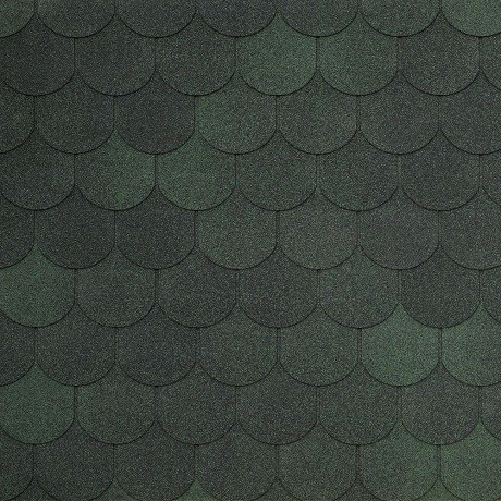 Гибкая черепица Tegola ASSISI verde 473 купить в Чехове
