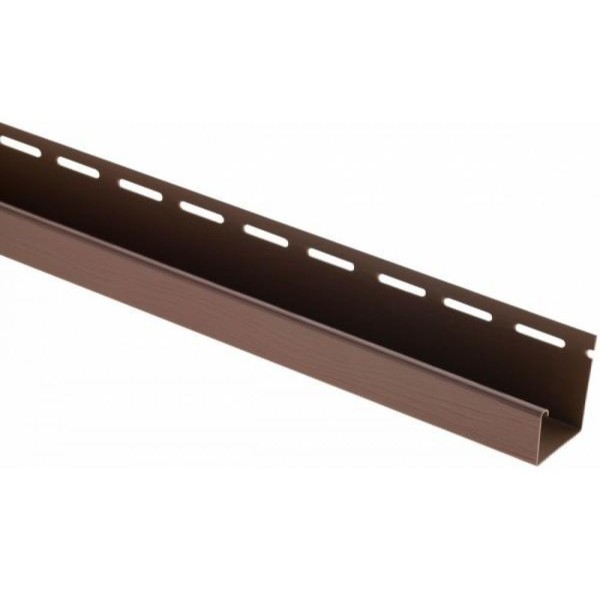 J-профиль Люкс Крашенный, T-15, ВН, Тёмный Орех купить в Чехове