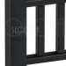 Комплект крышка/юбка для столба SEQUOIA BLACK купить в Чехове