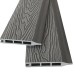 Заборная панель шип-паз EasyDecking Wood-Х 146х20 Серый купить в Чехове