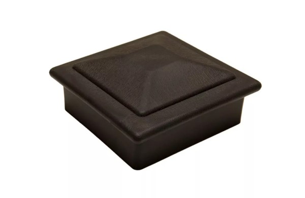 Крышка верхняя ПВХ для столба Deckart 125х125 Графи купить в Чехове