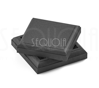 Комплект крышка/юбка для столба SEQUOIA GRAY купить в Чехове