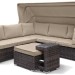 Диван-Трансформер AFINA плетеный из иск. ротанга AFM-320B Brown купить в Чехове