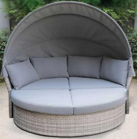 Диван-Трансформер AFINA плетеный из иск. ротанга AFM-325G Grey купить в Чехове