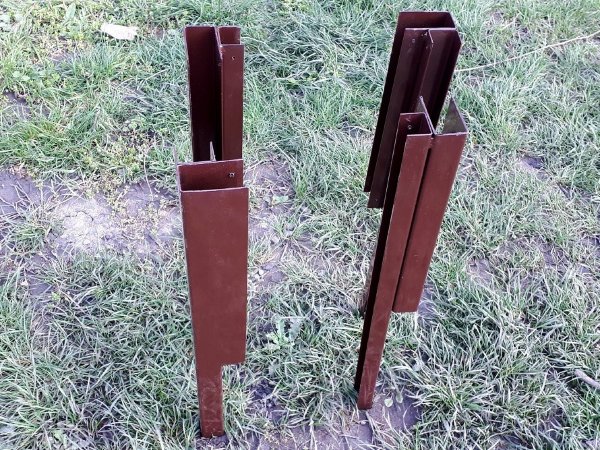 Угловой элемент металл, 90° для доски 225х30 мм Holzhof купить в Чехове