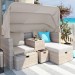 Комплект мебели AFINA плетеной из иск. ротанга AFM-330 Beige купить в Чехове