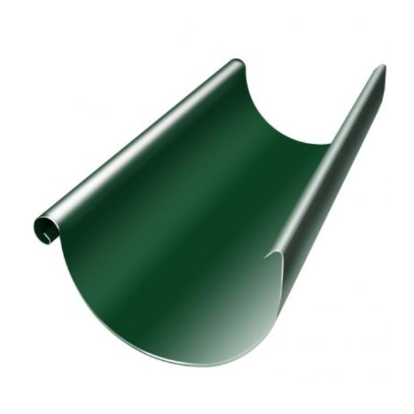 Водосток Grand Line 125x90 – Желоб 3м RAL 6005 купить в Чехове