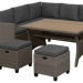 Комплект мебели AFINA плетеной из иск. ротанга AFM-307G-Grey купить в Чехове