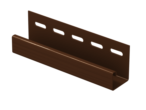J-планка Ю-пласт Классика коричневая купить в Чехове