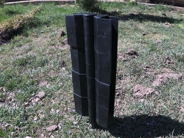 Угловой элемент поворотный, пластиковый от 60° до 300° для доски 300х30 мм из ДПК чёрный Holzhof купить в Чехове