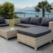 Комплект мебели AFINA плетеной из иск. ротанга YR821G Grey/Grey купить в Чехове