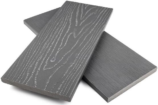 Заборная доска ДПК полнотелая NanoWood Серый купить в Чехове