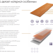 Фибросайдинг DECOVER 3600 x 190 x 8 мм Snow купить в Чехове