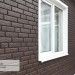 Фасадная панель Ю-Пласт Стоун Хаус Кирпич Коричневый купить в Чехове