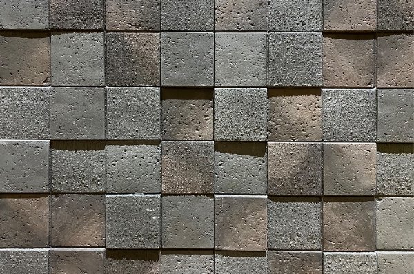 Фиброцементные панели КАНЬОН коллекция 3D-МОЗАЙКА 45 купить в Чехове