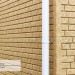 Фасадная панель Ю-Пласт Стоун Хаус Кирпич Песочный купить в Чехове