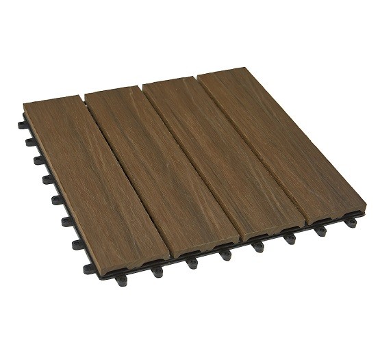 Садовый паркет дпк CM Garden Modern, 300х300 мм, PATINA BROWN (Патина коричневый) купить в Чехове