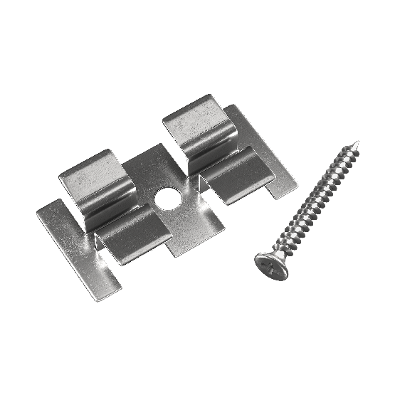 Клипса с саморезом, Grinder шовный монтаж 5 mm купить в Чехове
