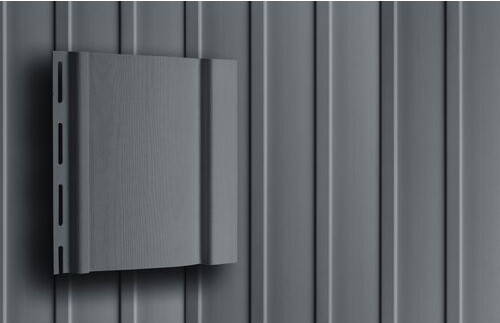 Сайдинг Вертикальный Grand Line Acryl Графит купить в Чехове