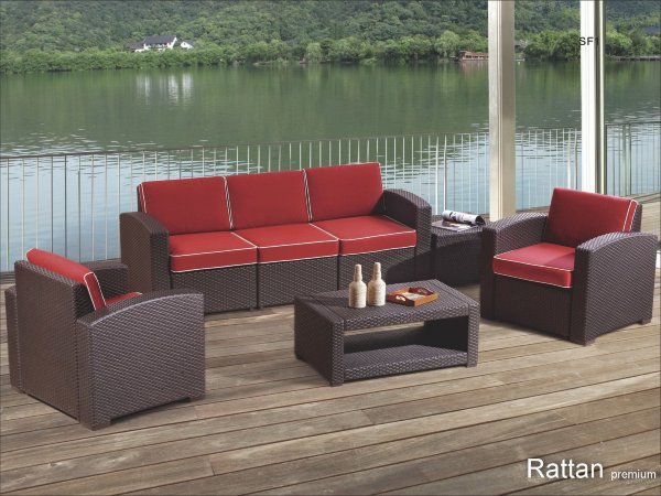 Уличные диваны и кресла коллекции Rattan Premium 5  купить в Чехове