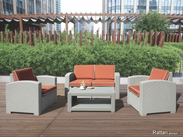 Уличные диваны и кресла коллекции Rattan Premium 4 купить в Чехове
