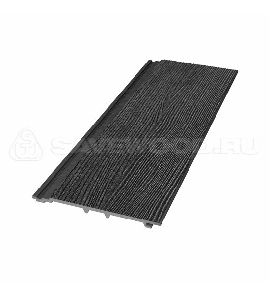 Сайдинг из дпк savewood sw-cedrus радиальный распил черный купить в Чехове