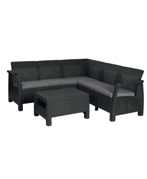 Угловой диван  Yalta Corner Set (столик в комплект не входит) купить в Чехове