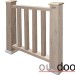 Ограждение из ДПК Outdoor Классик 3D STORM серый микс купить в Чехове
