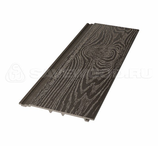 Сайдинг из дпк savewood sw-cedrus тангенциальный распил темно-коричневый купить в Чехове