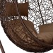 Кресло Подвесное из искусственного ротанга AFM-168A-L Brown купить в Чехове