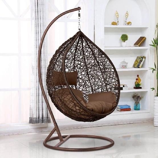 Кресло Подвесное из искусственного ротанга AFM-168A-XL Brown купить в Чехове