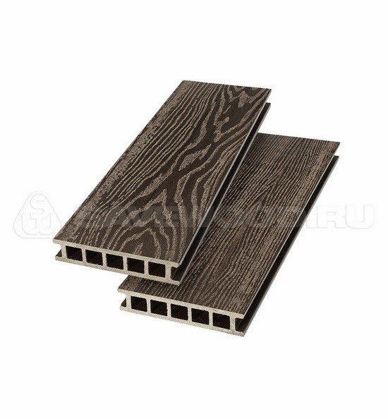 Террасная доска из ДПК SW-Fagus «SaveWood» темно-коричневый купить в Чехове