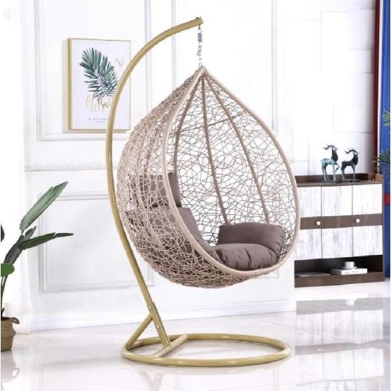Кресло Подвесное из искусственного ротанга AFM-169A-XLB Beige купить в Чехове