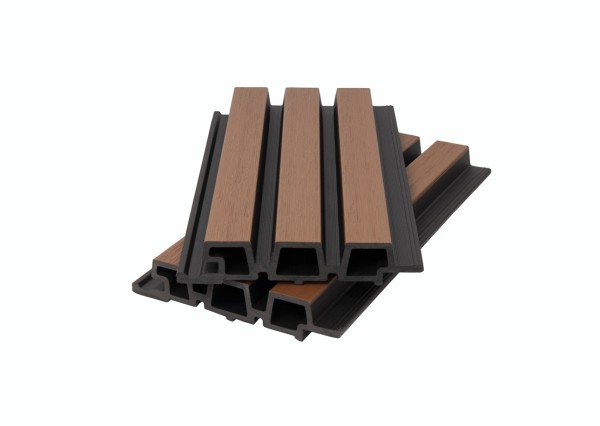 Фасадная панель брусковая двухцветная co-extrusion, sand mix купить в Чехове