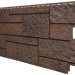 Фасадная панель VOX Sandstone (Сандстоун) темно коричневый купить в Чехове