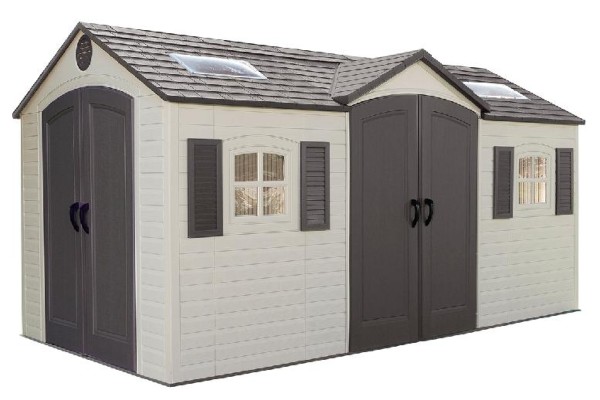 Сарай пластиковый LifeTime 15x8 DD купить в Чехове