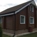 Сайдинг "blockhouse" под бревно, Акриловый Премиум ВН-01, орех тёмный купить в Чехове