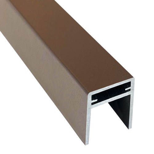 П-профиль Алюминиевый EasyDecking 35x25 Венге купить в Чехове