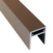 П-профиль Алюминиевый EasyDecking 35x25 Венге купить в Чехове