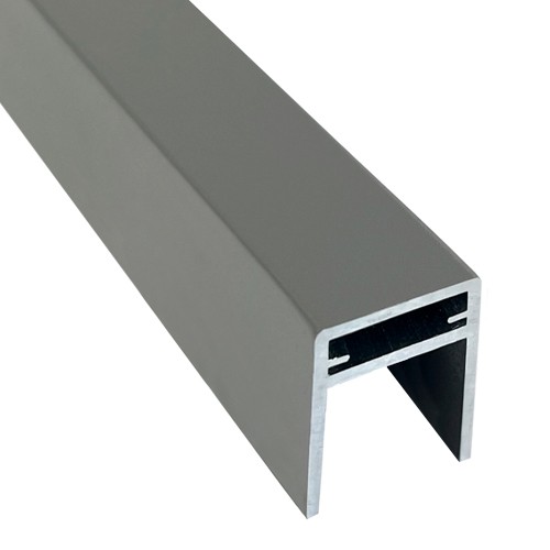 П-профиль Алюминиевый EasyDecking 35x25 Серый купить в Чехове